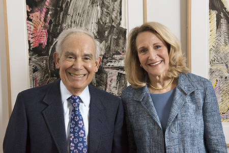 Title: Keith and Kathy Sachs in the galleries; Image ID: SS34888
